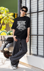 Unisex Terry Oversized Tee( Human Desire)