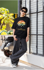 Unisex Oversized Classic T-Shirt (The adventure)